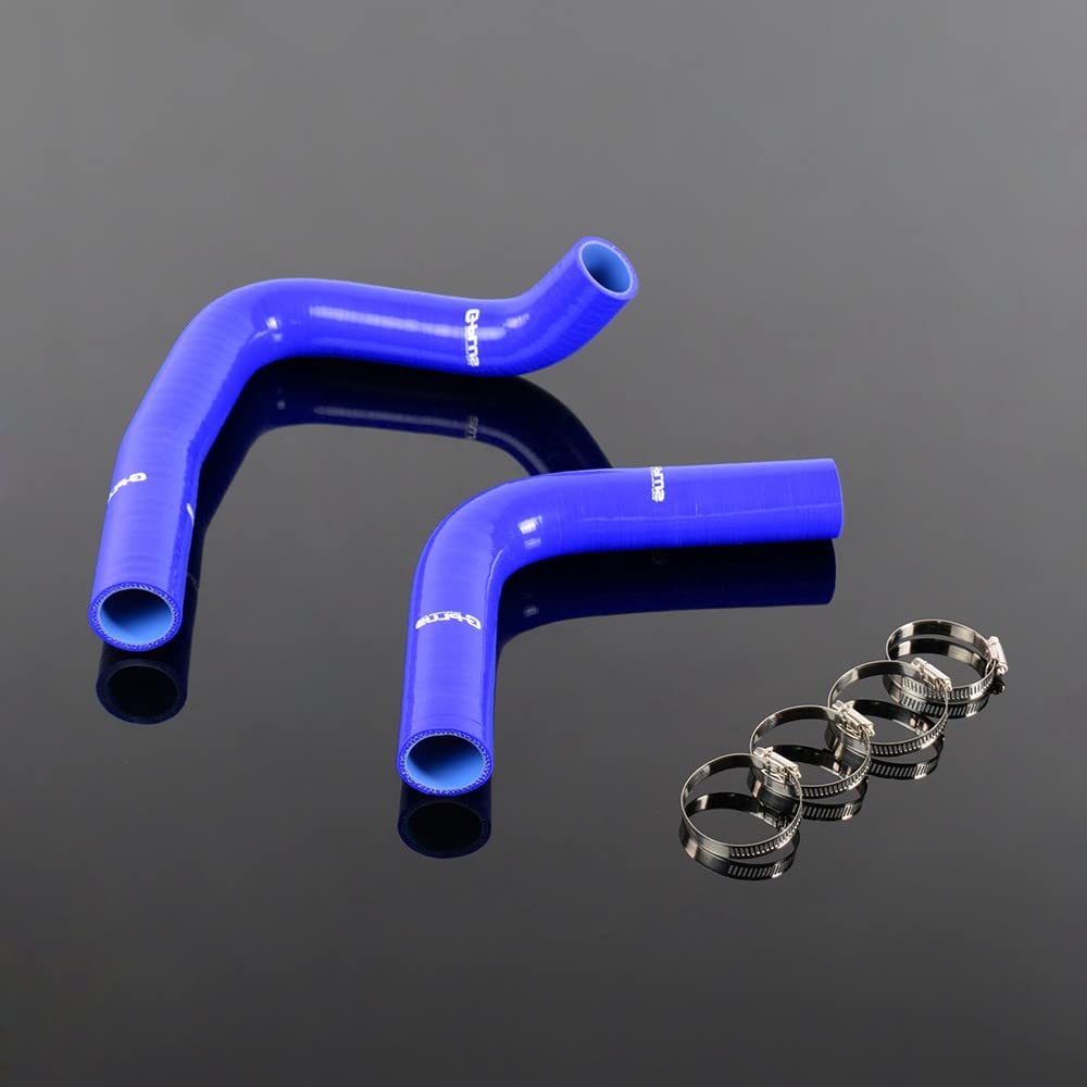 G-PLUS Coolant Silicone Radiator Hose Kit Compatible With 1968-1973 Chevy Charger/Coronet Blue