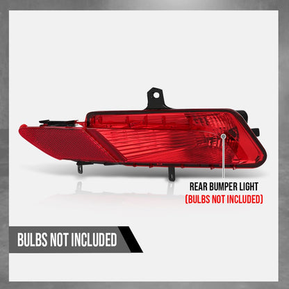 G-PLUS Right Rear Bumper Tail Light Shell Compatible with Volvo XC60 2014-2017 31353286 Red