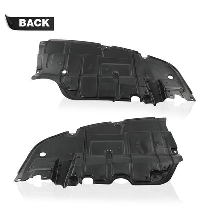 G-PLUS Engine Splash Shield Under Cover Left and Right Side Compatible with 2007-2012 ES350 Base 6 Cyl 3.5L 5144133120 5144233120 LX1228105 LX1228106
