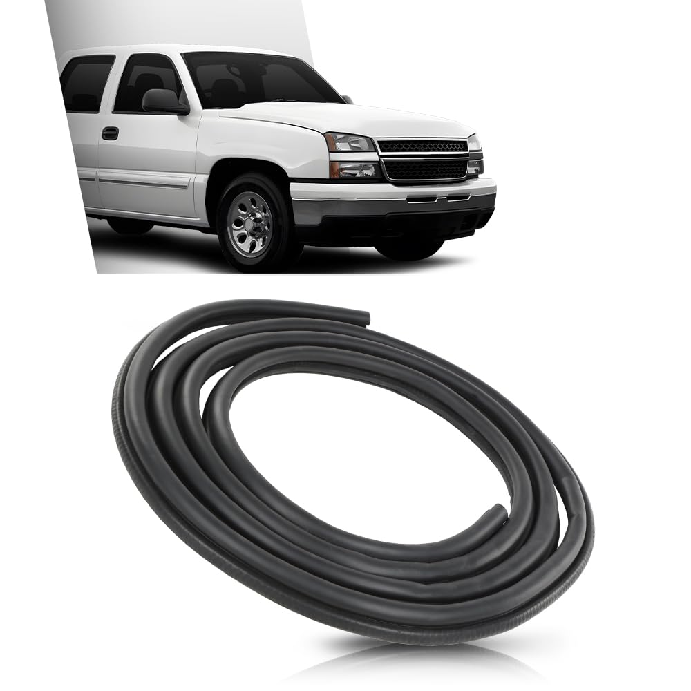 G-PLUS Front Door Rubber Weatherstrip Seal LH or Right 1pc Compatible with Cadillac Escalade 2002-2006 Fit for Chevy Silverado Suburban GMC Sierra 1999-2006