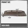 G-PLUS TPE Dash Cover Compatible with Cadillac Escalade ESV EXT 2003-2006 Brown