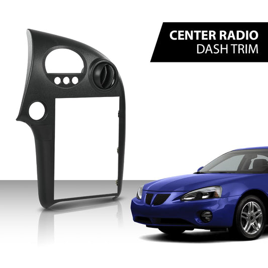 G-PLUS Center Dash Radio Bezel Trim 3 Button Compatible with Pontiac Grand Prix 2004-2008