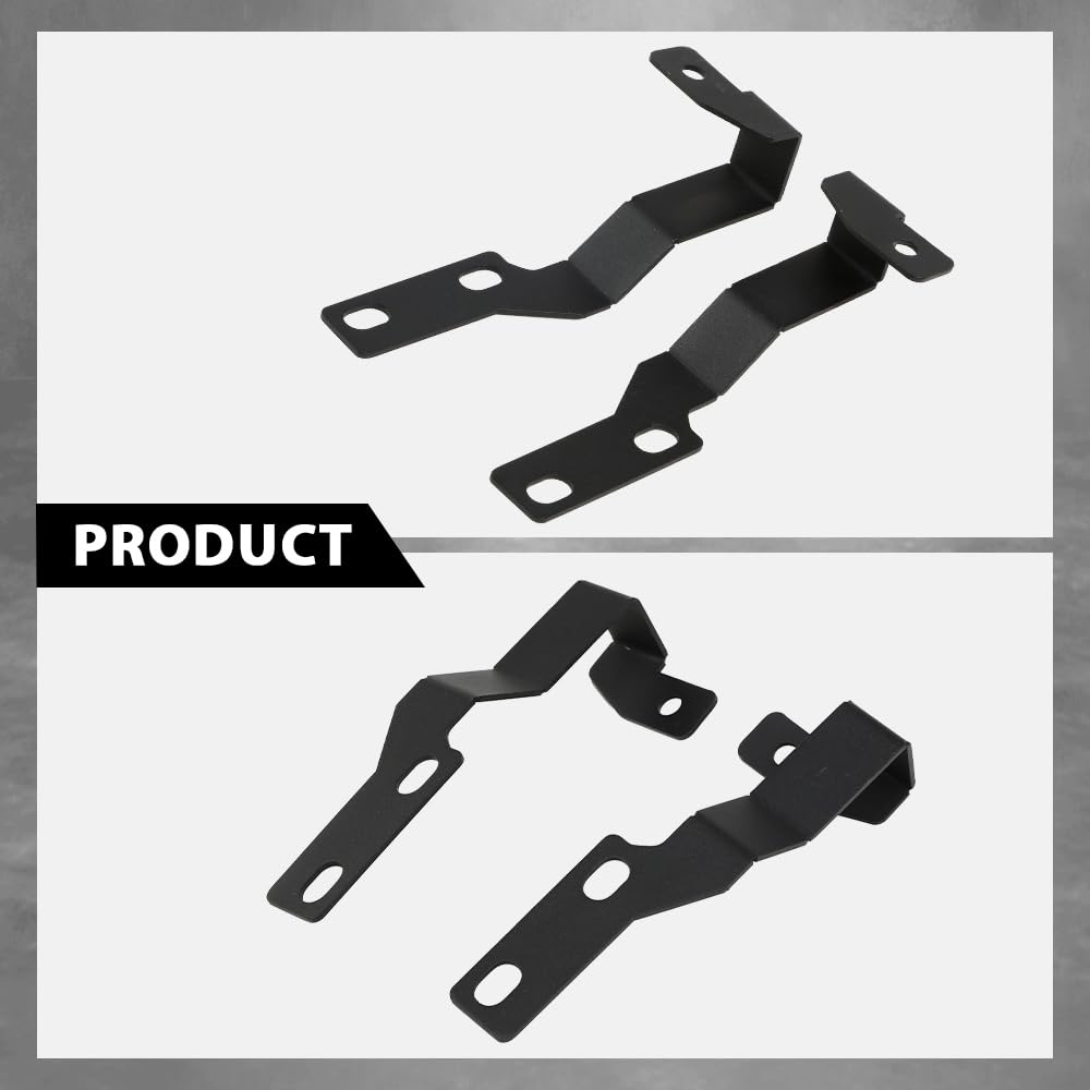 G-PLUS Upper Hood Ditch Cube LED Light Mount Brackets Compatible with Toyota Tacoma 2005-2015