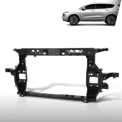 G-PLUS Radiator Support Core Compatible with Hyundai Santa Fe Hybrid Preferred 2021-2022 64101S1500, HY1225229 Black