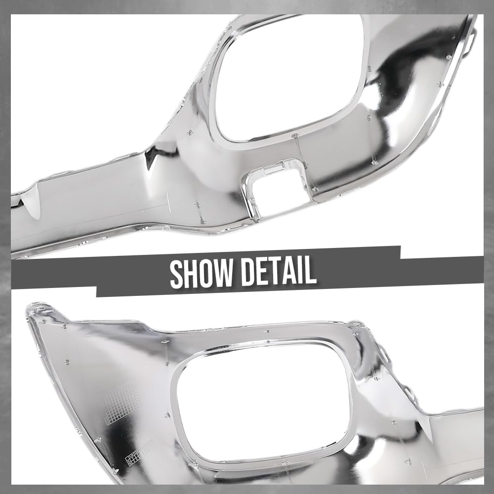 G-PLUS Rear Bumper Molding Trim Compatible with Benz GLA250 2015 2016 2017 2018 2019 1568851400, A1568851400, 156-885-14-00 Silver