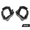 G-PLUS Fog Light Brackets Driving Lamp Mounting Set of 2 Left & Right Side Pair Compatible with LX CT200h (submodel: Base, F Sport) 2014-2017 5212576030, 5212676030, LX2602109, LX2603109 Black