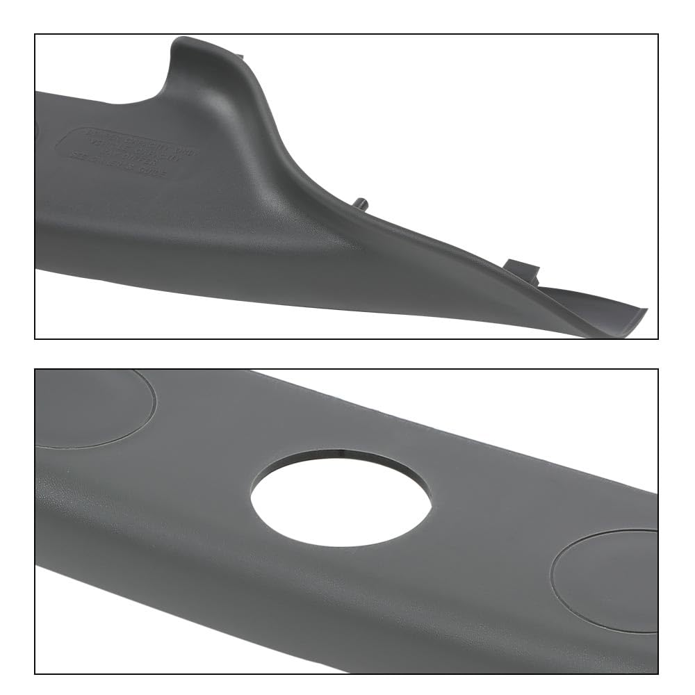 G-PLUS Rear Center Bumper Step Pad Compatible with F250 F350 F450 F550 Super Duty 2003-2007, Fit Ford F150 2002-2003, XL3Z17B807AB, FO1191115, Gray