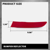 G-PLUS Rear Bumper Reflector Right Compatible with BMW F25 X3 Series sDrive28i xDrive28d xDrive28i xDrive35i 2015-2017 63257352210 Red