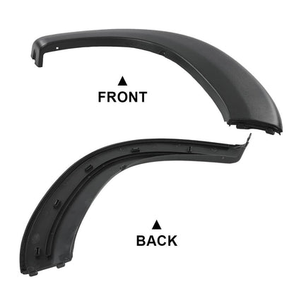 G-PLUS Rear Left Molding Wheel Fender Trim Fender Flare Compatible with Dodge Ram Promaster 2019-2022 Wheel Opening Molding Arch Trim Black