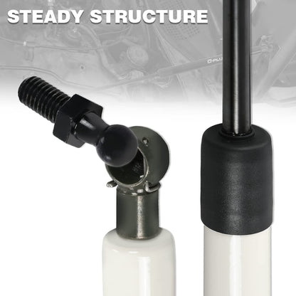 G-PLUS Gas Struts for Heavy Lid,Compatible with Honda Civic 1992-2000 White