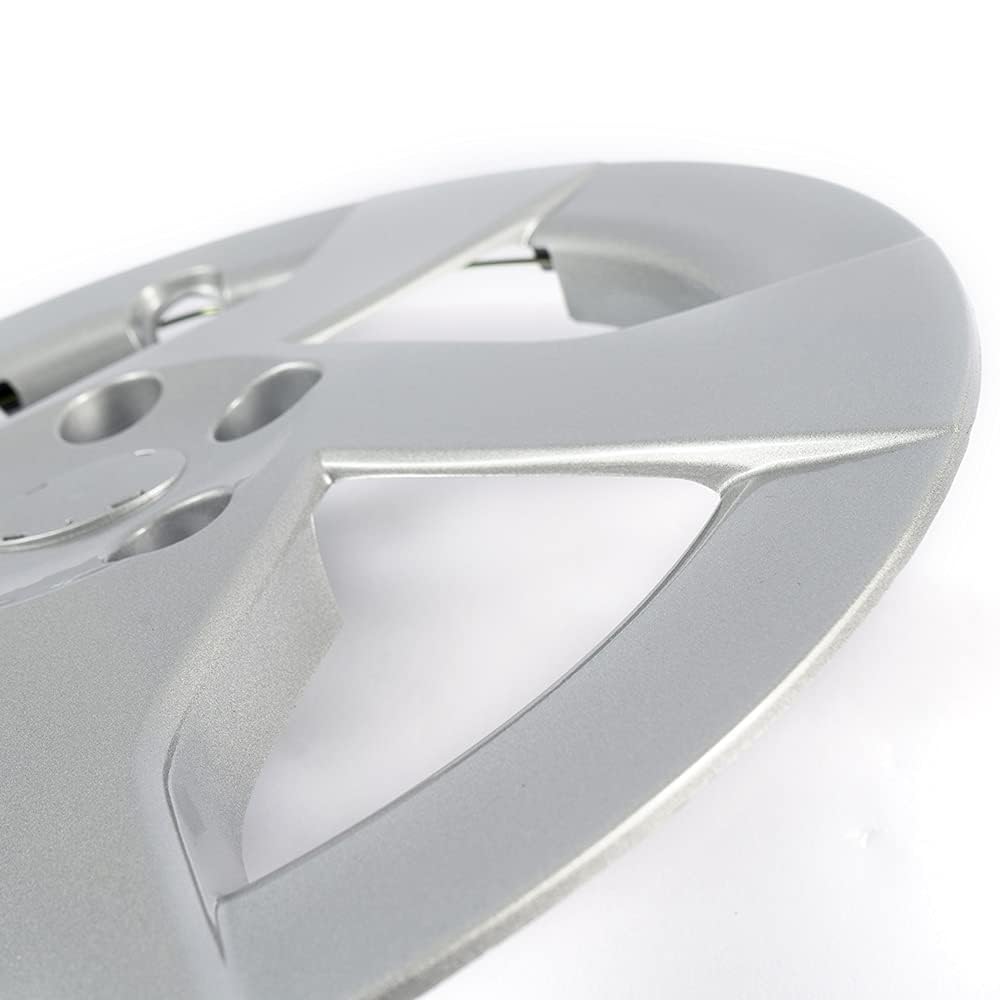 G-PLUS Bolt On Hubcap,15 inch Silver Rim Cover, Hubcap Wheel Covers 15" Compatible with 2010 2011 Toyota Prius,Auto Tire Replacement Exterior Cap