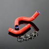G-PLUS Silicone Radiator Coolant Hose Clamps kit Compatible With Chevy Fleetline/BEL AIR V8 1949-1954 Red