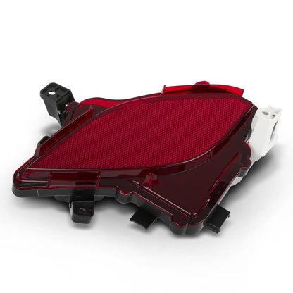 G-PLUS Rear Bumper Reflector Passenger Side RH Compatible with Toyota Highlander XSE/Hybrid Bronze Edition 2020-2023 81480-0E060, 814800E060, TO1185117 Red