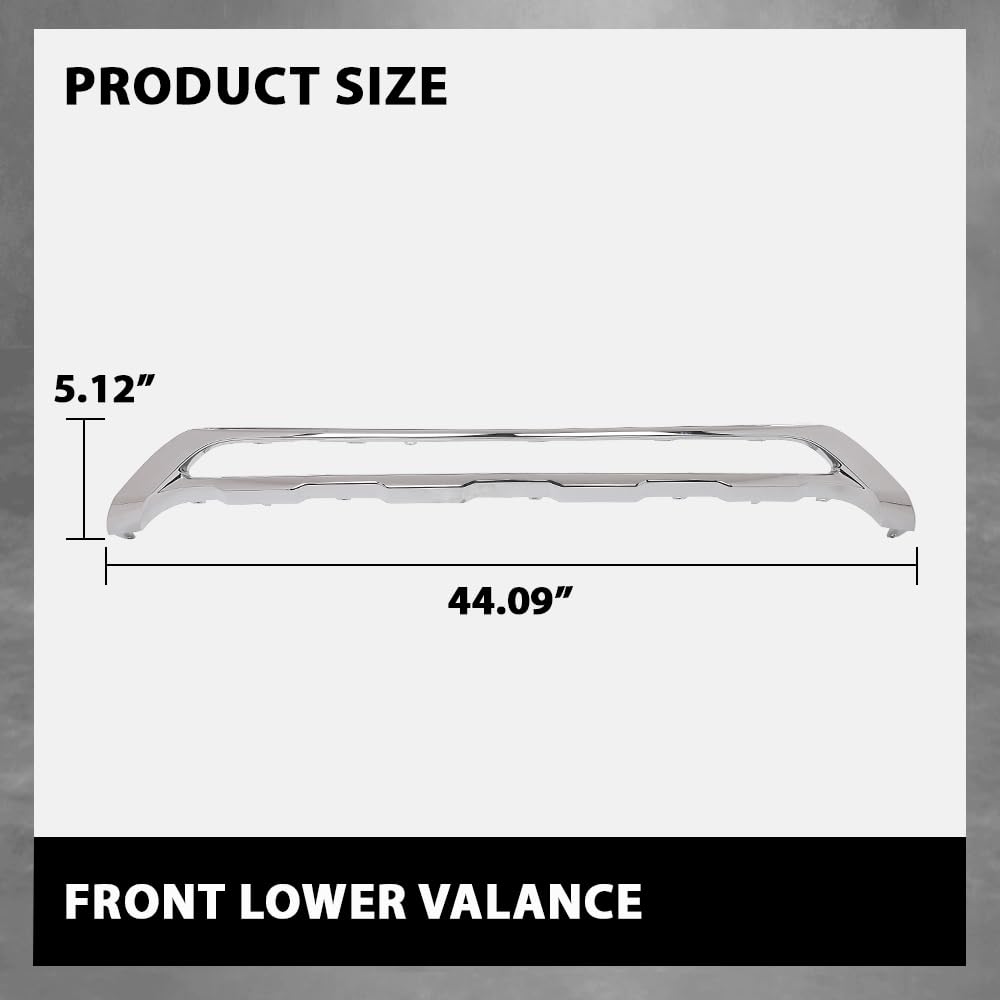 G-PLUS Front Air Dam Deflector Lower Valance Apron Compatible with Benz GLK250 Bluetec 4Matic 2013-2015/Fit Benz GLK350 (submodel: 4Matic, Base) 2013-2015 2048851822 MB1095111