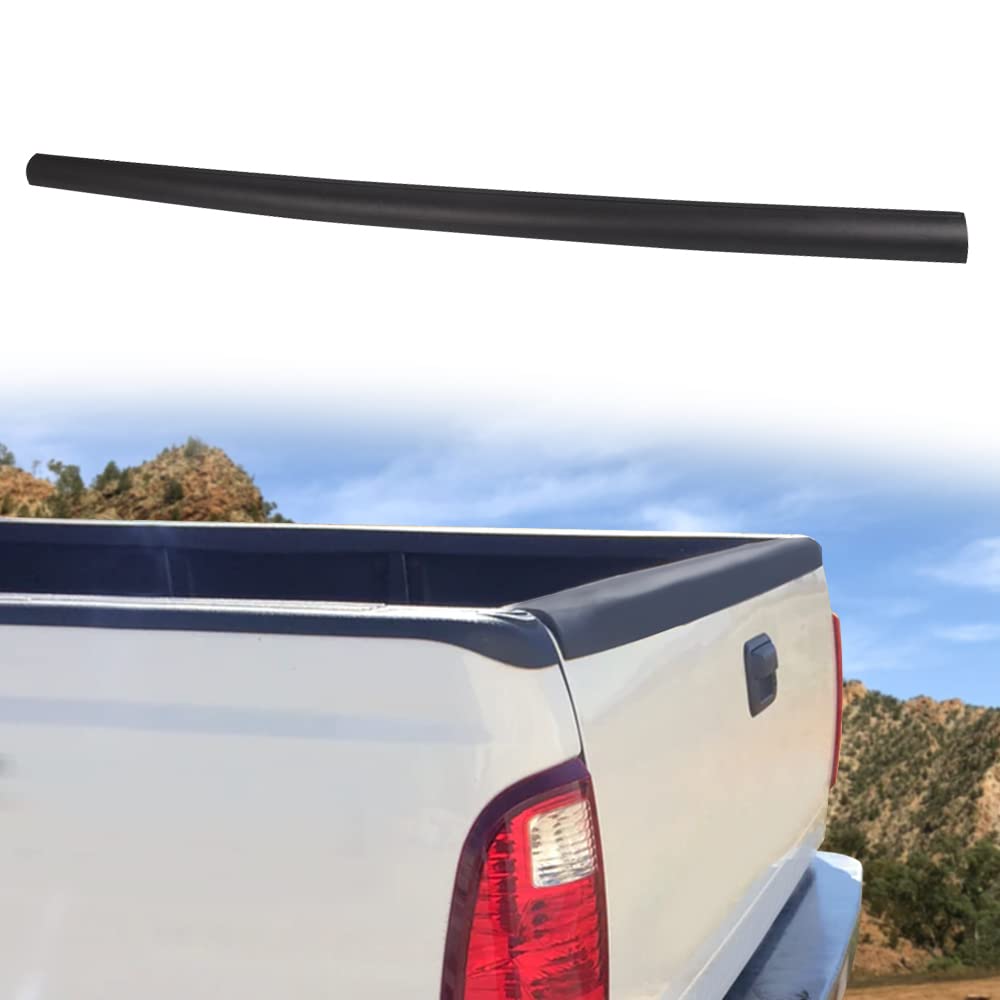 G-PLUS Tailgate Cap Top Protector Molding Trim Compatible with Ford F250 F350 F450 Super Duty 1999-2007, NOT Fit Integrated Step Tailgate Models Replacement for 2C3Z9940602AAA, FO1904103