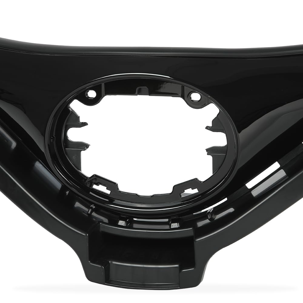 G-PLUS Front Upper Bumper Grille Assembly Gloss Black Compatible with Toyota CHR 2018-2019 53112F4010 53111F4901 53111F4010 TO1200416 TO1200417