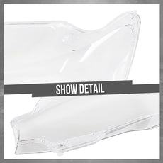 G-PLUS Headlight Lens Cover for BMW X3 F25 2014-2017 Pair Clear Product Image