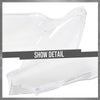 G-PLUS Headlight Lens Cover Compatible with BMW X3 F25 2014-2017 Left & Right Pair Front Headlamp Lens Cover Clear