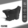 G-PLUS Front LH Side Bumper Cover Compatible with Toyota Corolla Cross 2022 2023 2024 2025 Fit XLE Models with Park Assist Only Black