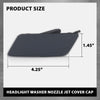 G-PLUS Headlight Washer Nozzle Jet Cover Cap Compatible with Discovery Sport 2015-2019