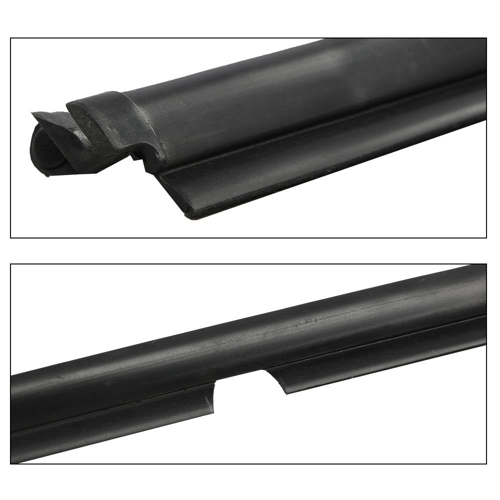 G-PLUS Weatherstrip Seals Door Glass Window Compatible with Miata MX-5 1990-2005 L&R NA0158810F, NA0159810F