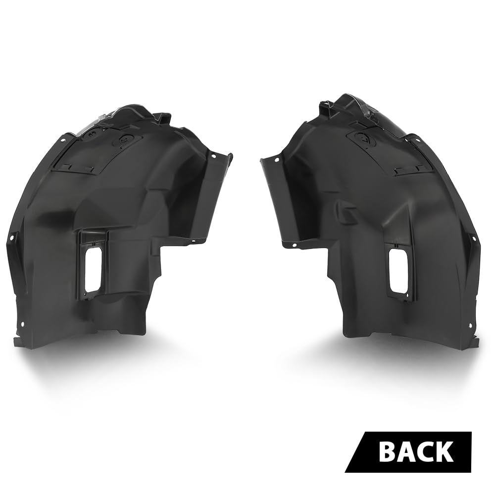 G-PLUS Fender Liner Set Front Left & Right Front 2Pc Compatible with BMW 323i 325i 328i 330Ci 335d 335i 2006-2012 51717059379-PFM, 51717059380-PFM