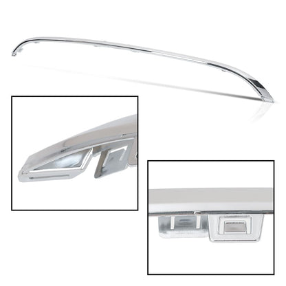 G-PLUS Front Center Bumper Trim Compatible with Chrysler 200 (submodel: C, Limited, LX, S) 2015-2017 68203029AB CH1044120 Chrome