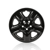 G-PLUS Wheel Skins Hub Caps Full Rim Covers 17" Compatible with 2006-2012 Toyota RAV4,Auto Tire Replacement Exterior Chrome Wheels Cap Cover with 5 Spoke Black (1PC)