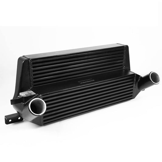 Compatible For Ford Mustang 2015 2016 2017 2.3L EcoBoost Direct Bolt On Upgrade Performance Intercooler Black