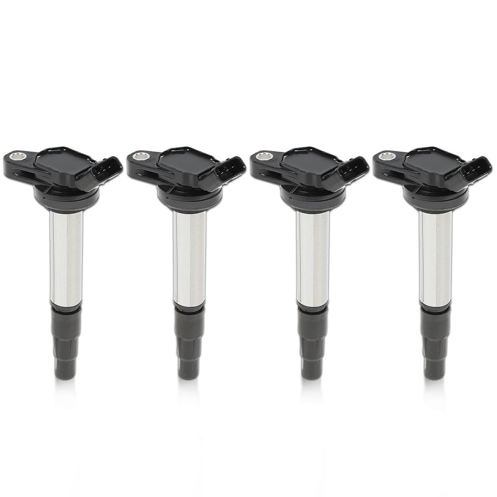 G-PLUS 4Pcs Ignition Coils 90919-02258 Denso Fit Toyota Corolla 2009-2019/Matrix 2009-2014 /Prius 2010-2015,Fit Scion XD 2008-2014,Fit Pontiac Vibe 2009-2010,Fit Lexus CT200H 2011-2016