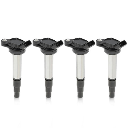 G-PLUS 4Pcs Ignition Coils 90919-02258 Denso Fit Toyota Corolla 2009-2019/Matrix 2009-2014 /Prius 2010-2015,Fit Scion XD 2008-2014,Fit Pontiac Vibe 2009-2010,Fit Lexus CT200H 2011-2016