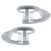 G-PLUS Front Brake Dust Shield Left and Right Side Compatible with Dodge Ram 2500 3500 2000 2001 2002 Brake Dust Cover 5015129AA 5015128AA