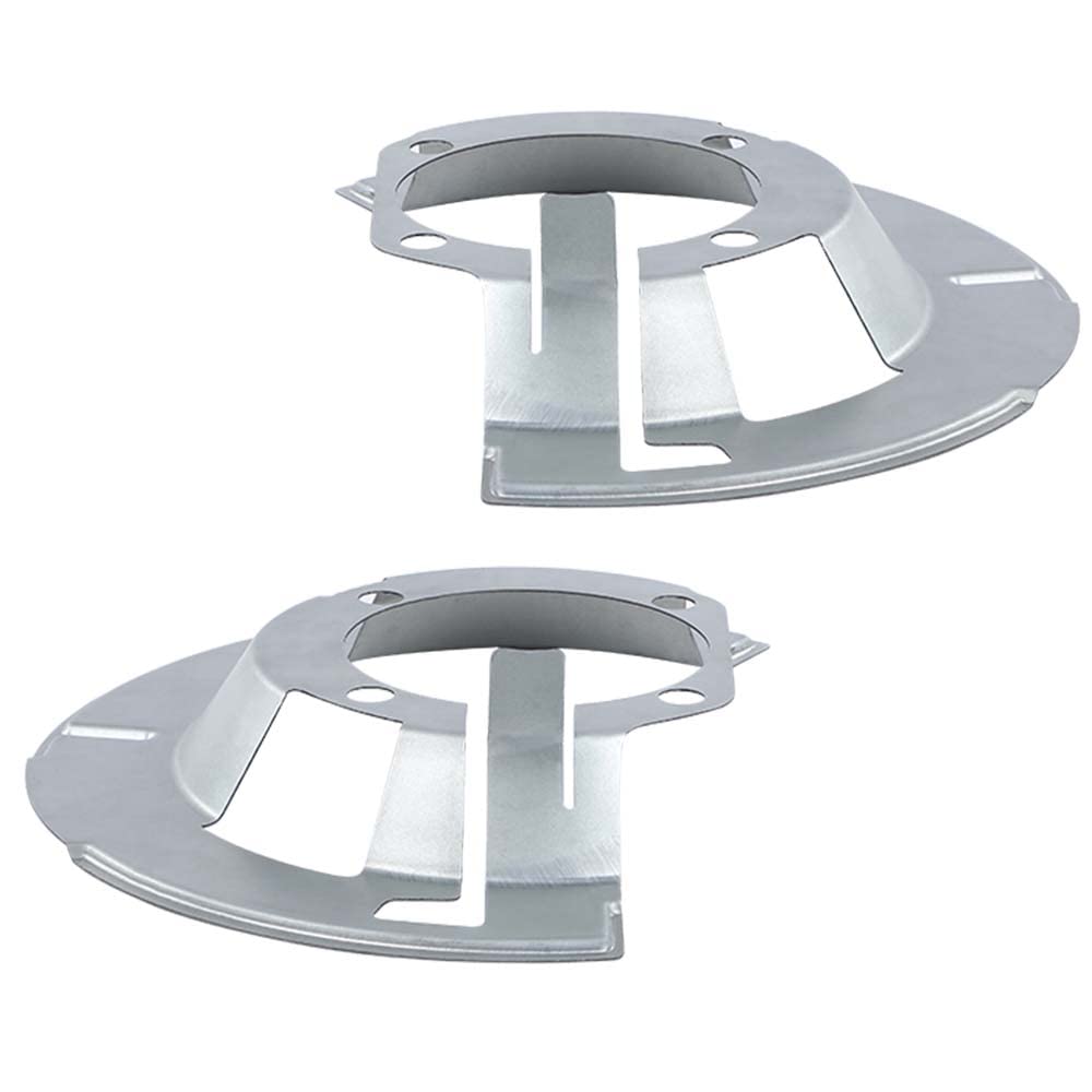 G-PLUS Front Brake Dust Shield Left and Right Side Compatible with Dodge Ram 2500 3500 2000 2001 2002 Brake Dust Cover 5015129AA 5015128AA