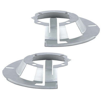 G-PLUS 1 Pair of Front Brake Dust Shield Left and Right Side Compatible with Dodge Ram 2500 3500 2000 2001 2002 Brake Dust Cover 5015129AA 5015128AA