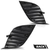 G-PLUS Front Bumper Fog Light Cover Bezel Driver and Passenger Side Compatible with Toyota Camry SE XSE 2018–2020 Fog Lamp Covers 8148106180 8148106170 TO1039211 TO1039210
