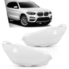 G-PLUS Headlight Lens Headlamp Cover Compatible with BMW X3 X4 G01 G02 G08 2018-2021 2PCS