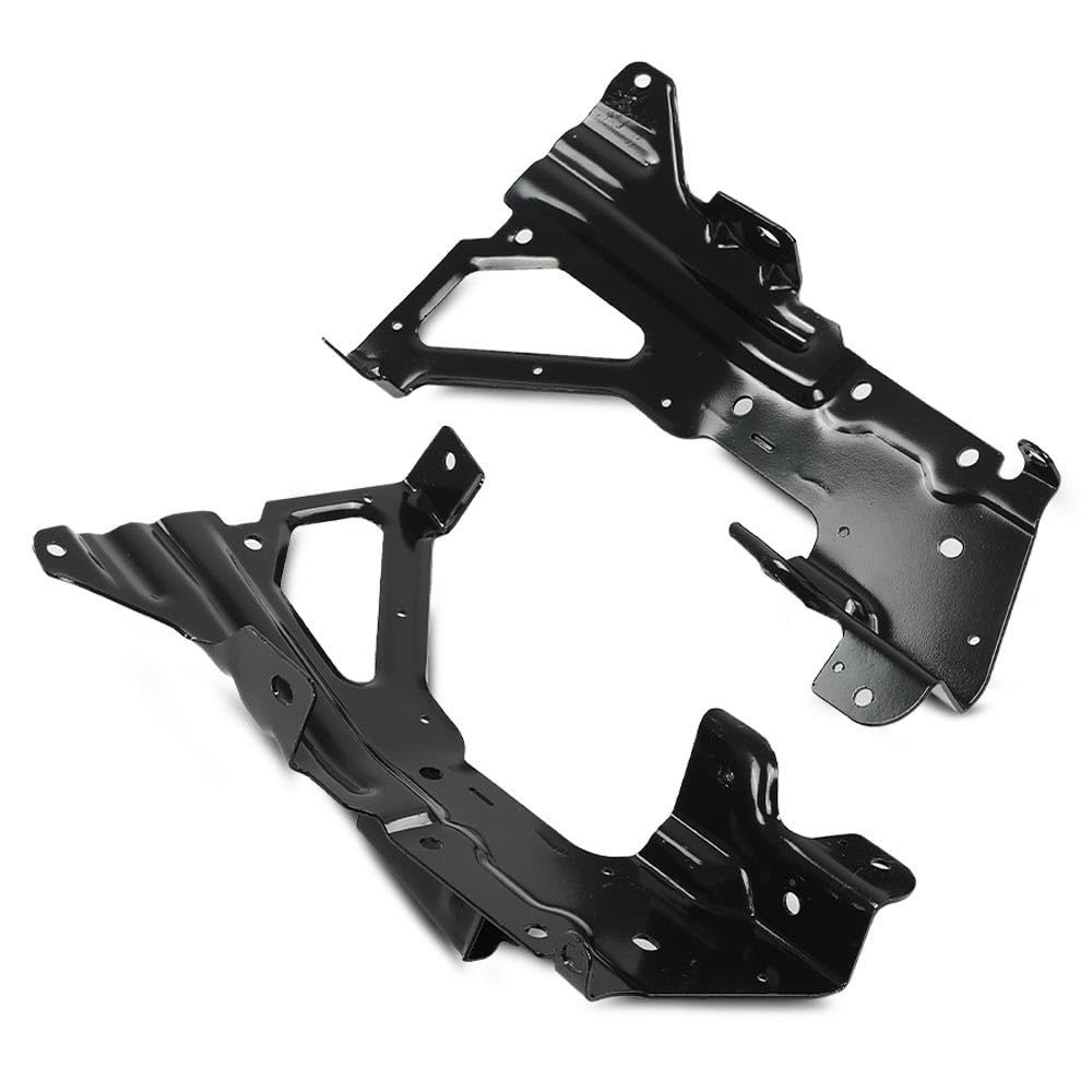 G-Plus Front Bumper Brackets Set Compatible with Chevy Silverado 1500 ( Custom, High Country, LS, LT, LTZ, SSV, WT ) 2016 2017 2018/ Fit Chevy Silverado 1500 LD ( Custom, LT, WT ) 2019 GM1063113 Black