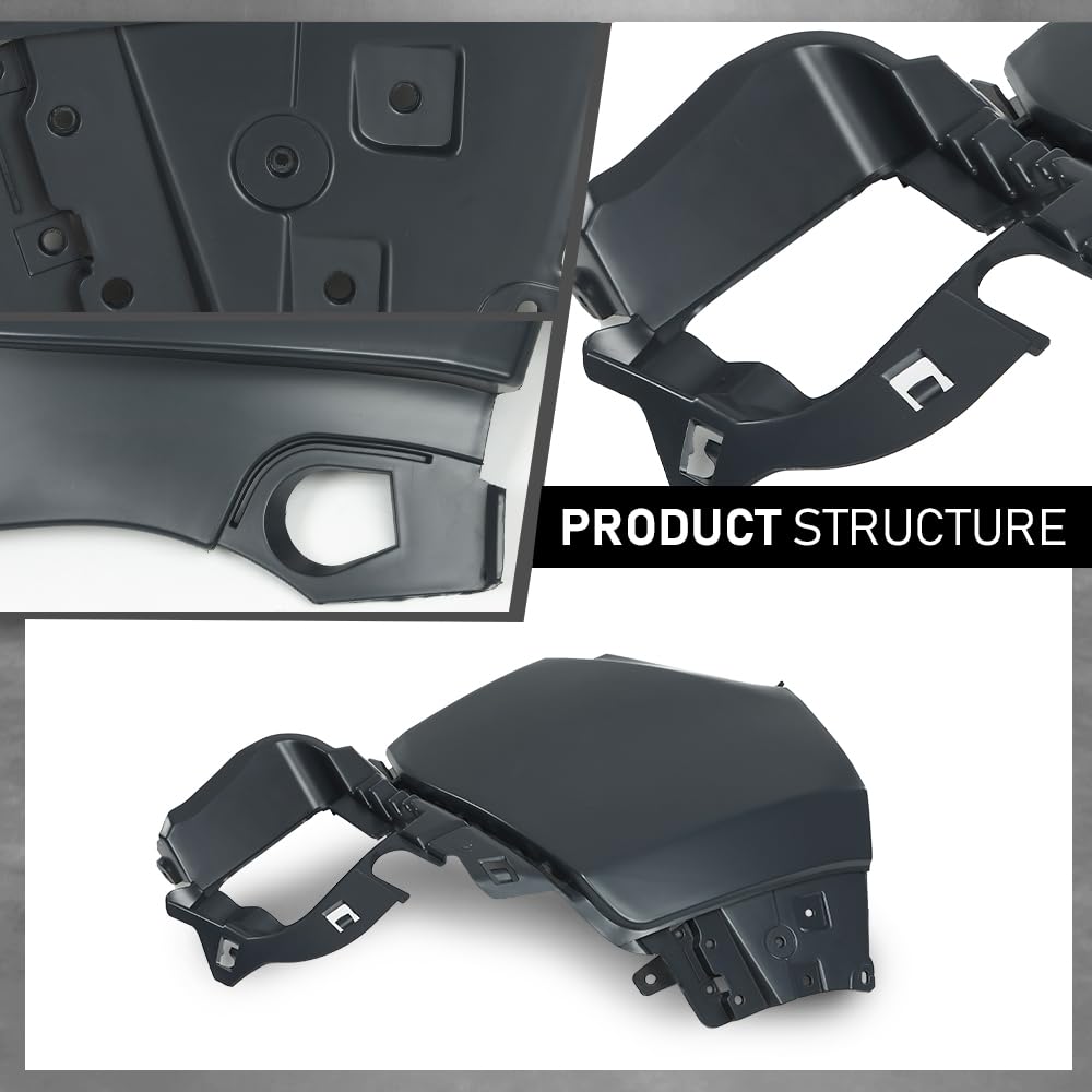 G-PLUS Rear Right Bumper Cover Upper, Compatible with Jeep Renegade 2015-2023, Passenger Side, 6SC03TZZAA, 5VW86TZZAA, 5VW86NKPAA