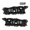 G-PLUS Front Bumper Bracket Stay Set Compatible with 2013-2018 ES350 ES300h 5214606020 5214506020 LX1032109 LX1033109 Left Driver and Right Passenger Side Front Bumper Cover Retainer