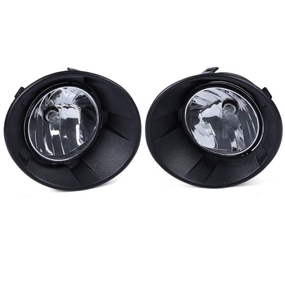 G-PLUS Front Bumper Fog Light Kit Compatible With 2010-2013 Chevy Camaro(NOT Fit For ZL1 Models or RS (RALLY SPORT) Models),Driving Fog Lamps Wiring & Switch Kit (Clear Lens)
