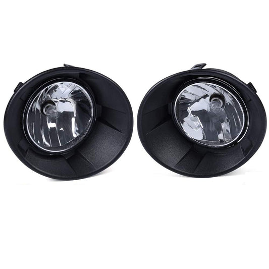G-PLUS Front Bumper Fog Light Kit Compatible With 2010-2013 Chevy Camaro(NOT Fit For ZL1 Models or RS (RALLY SPORT) Models),Driving Fog Lamps Wiring & Switch Kit (Clear Lens)