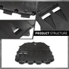 G-PLUS Front Engine Splash Shield, Compatible with Audi TT Base 2008-2009/ TT Quattro Base 2008-2015/ Quattro (submodel: Premium Plus, Prestige) 2012-2013, 8J8825237A, AU1228116