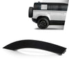 G-PLUS Right Rear Wheel Front Arch Compatible with Defender 90 110 2020-2023 Gloss Black