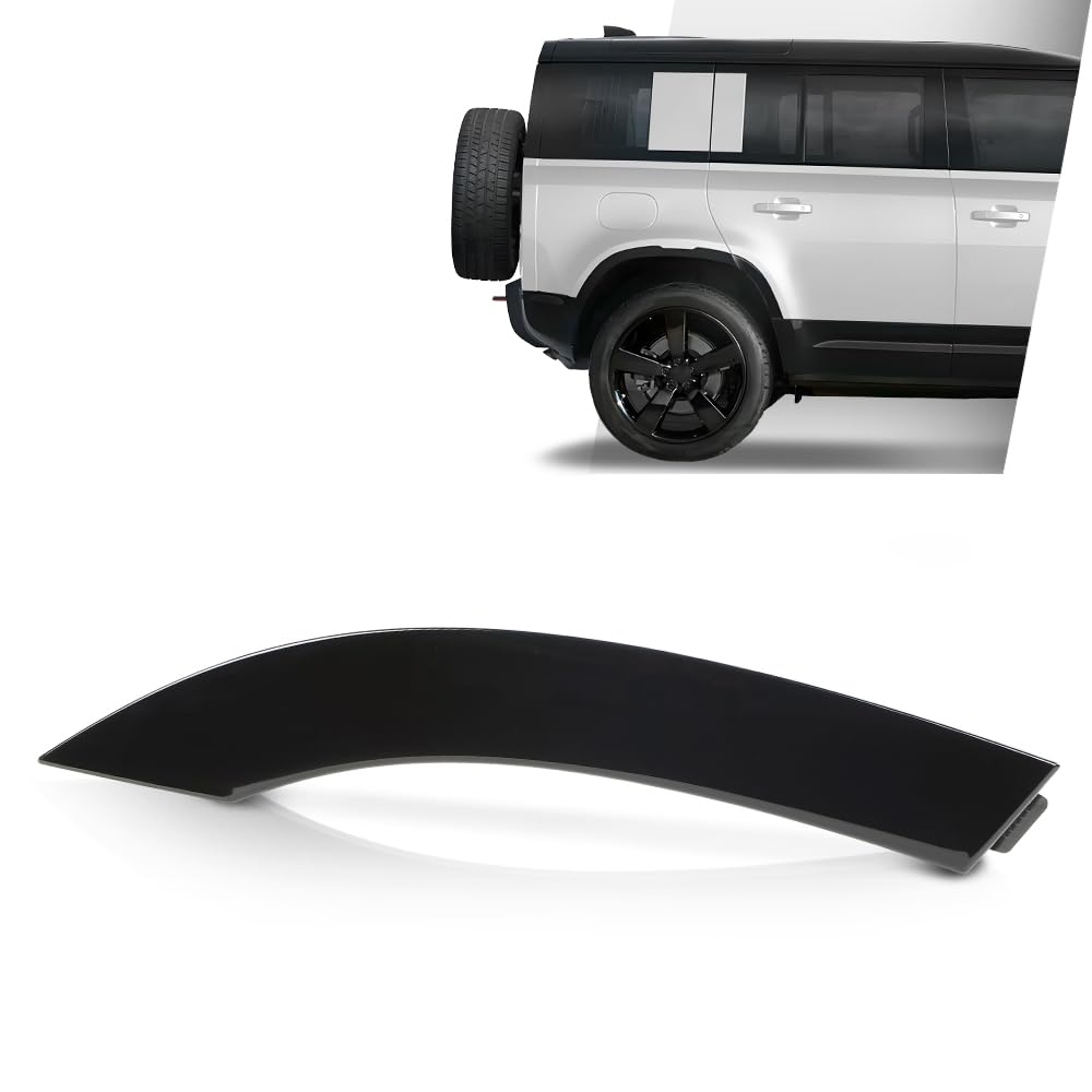 G-PLUS Right Rear Wheel Front Arch Compatible with Defender 90 110 2020-2023 Gloss Black