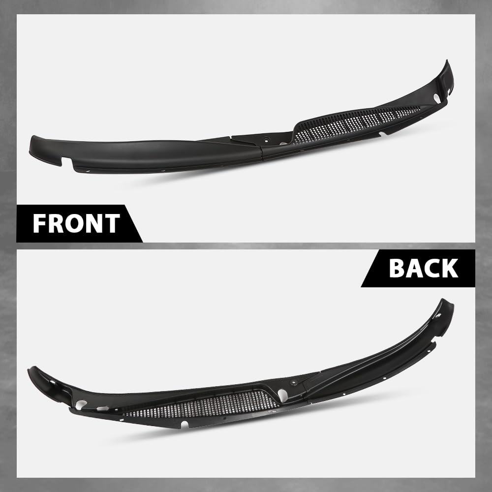 G-PLUS Windshield Wiper Cowl Vent Cover Left&Right Side Compatible with Chevy Express 1500 2500 3500 Van 1996-2017,Compatible with GMC Savana 1500 2500 3500 Van 1996-2017 25826329, 25826330