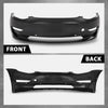 G-PLUS Front Bumper Cover Compatible with Tesla Model 3 Base 2017 2018 2019 2022 2023 w/Tow Hook Hole 1084168S0E, TA1000101, Primed Black