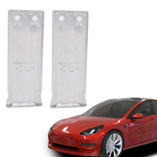 G-PLUS Front Reinforcement Bracket 2PCS for Tesla Model 3 Model Y 2017-2023 Silver Front View