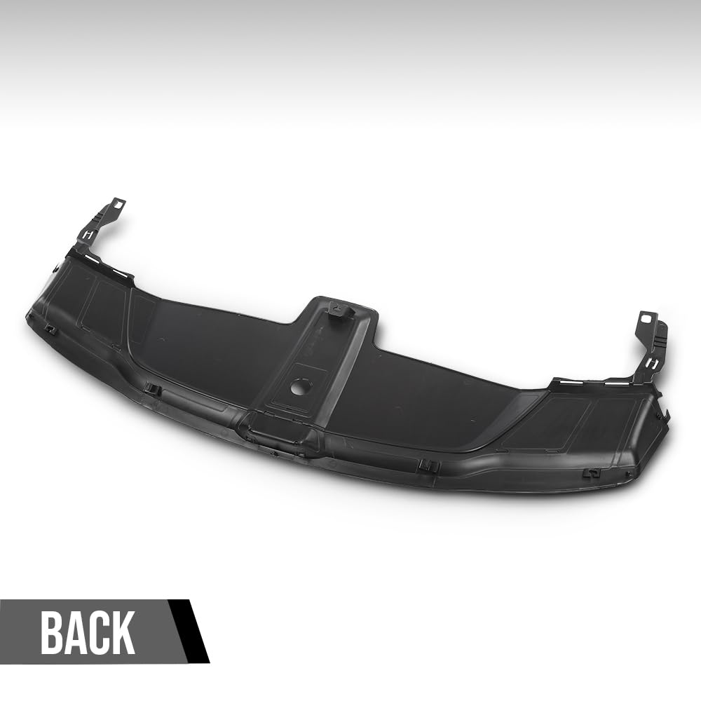 G-PLUS Front Radiator Support Lock Trim Cover Panel Compatible with Porsche Cayenne 2019 2020 2021 2022 2023 9Y0805504 Black