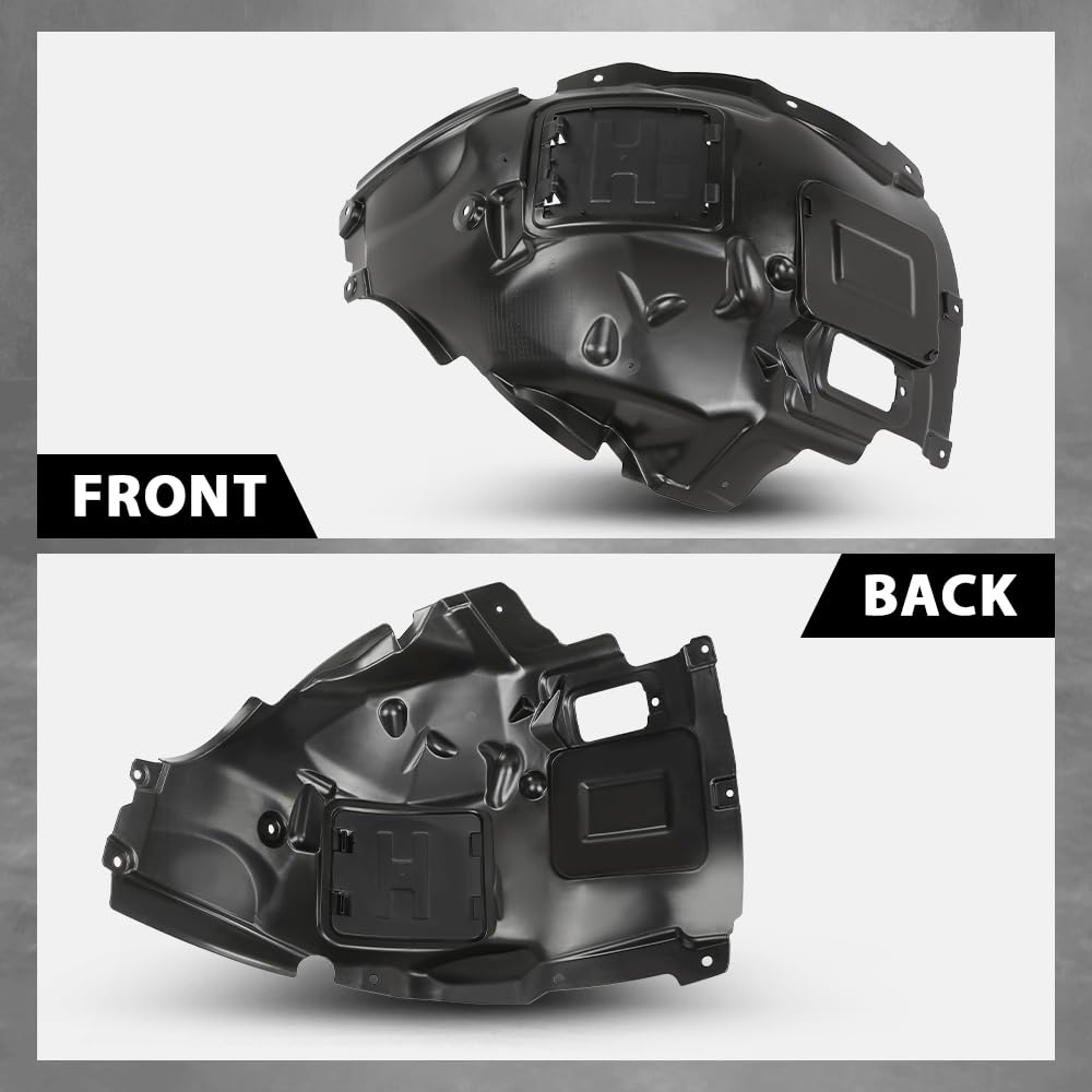 G-PLUS Fender Liner Front Driver Left Side Upper Fit 2012-2018 BMW 320i /320i xDrive Base Sedan, For Standard, Modern, and Luxury Line Models 51717260725