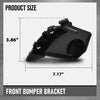 G-PLUS Bumper Bracket Front Left & Right Side Compatible with Tesla Model X 90D 2016-2017, Fit Tesla Model X (submodel: 100D, 75D, P100D) 2018 104709200H, 104709300H Black